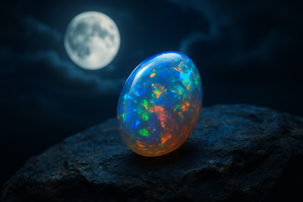 Moon Magic & Opals: How Lunar Cycles Amplify Your Stone’s Energy